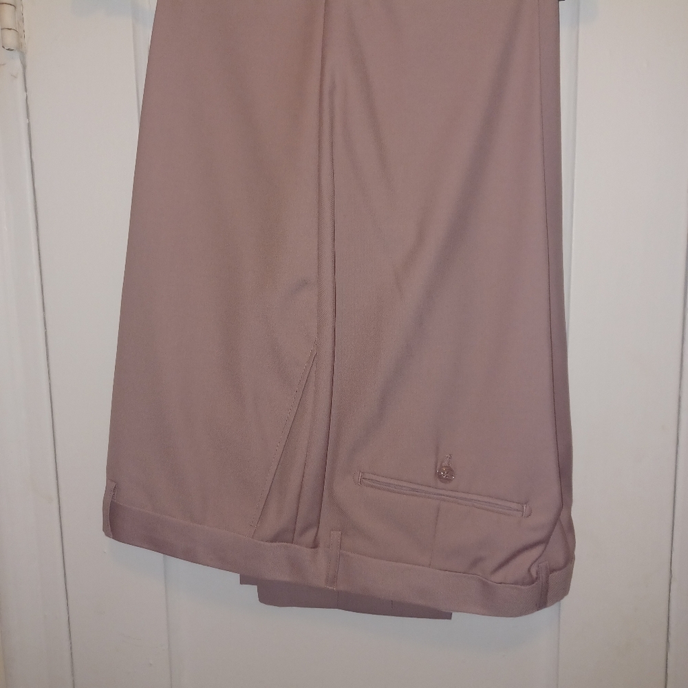 Men's Alain Dupetit Pink/Mauve Suit, Sz. 50R 44x32 Pant - Picture 5 of 9